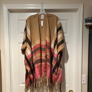 Woolrich Multicolor Plaid Shawl